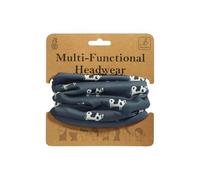 Bartleby Multi-Functional Fleece-Lined Snood One Size Adjustable Toggle 8 Ways to Wear Warm Breathable Neck Warmer for Outdoor Work, Sports & Walking Animal & Print Designs (Standing Cow)