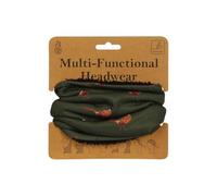 Bartleby Multi-Functional Fleece-Lined Snood One Size Adjustable Toggle 8 Ways to Wear Warm Breathable Neck Warmer for Outdoor Work, Sports & Walking Animal & Print Designs (Country Pheasant)