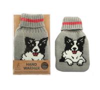 Bartleby Reuseable Knitted Cover Hand Warmer - Collie