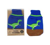 Bartleby Reuseable Knitted Cover Hand Warmer - Dinosaur