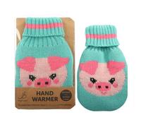Bartleby Reuseable Knitted Cover Hand Warmer - Pig