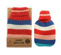 Bartleby Reuseable Knitted Cover Hand Warmer - Red Stripe