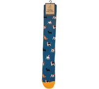 Bartleby Womens Outdoor Funky Patterned Welly Socks - - Size: ONESIZE