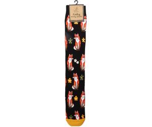 Bartleby Womens Outdoor Funky Patterned Welly Socks - - Size: ONESIZE