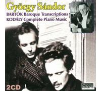 György Sandor – Bartok: Baroque Transcriptions / Kodály: Complete Piano Music – Vox