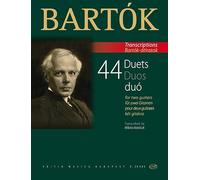 Bartók Béla: 44 Duets for two Guitars, transcribed from the 44 Violin Duets