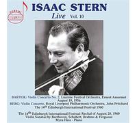 Bartok, Berg, Brahms, Schubert, Ferguson, Beethoven: Isaac Stern, Live, Vol. 10