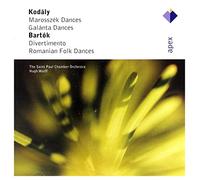 Bartok : Divertimento, Romanian Folk Dances & Kodaly : Marosszek & Galanta Dances - Apex