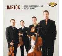 BARTOK/EUCLID QUARTET: STRING QUARTETS 24 & 6 - CD