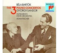 BARTOK / FISCHER / S - PIANO CONCERTI 1-3 - cd - G3z