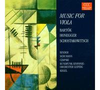 Bartok/Honegger/Shostakovich - Music For Viola (Kegel) [European Import]