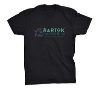 Bartok Industries Scientific Research Fly Inspired Logo T-Shirt (Black, 3XL)