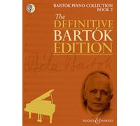 Bartók Piano Collection Book 2 - The Definitive Bartók Edition - piano - sheet music with CD - (BH 13199): Livre 2. piano.