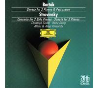 Bartok: Sonata for 2 Pianos & Percussion, Stravinsky, Concerto for 2 Solo Pianos