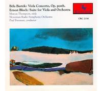 Bartok: Viola Concerto / Bloch: Suite for Viola & Orchestra
