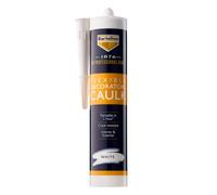 Bartoline 1876 Decorators Caulk White 310ml - High-Performance Flexible Acrylic Sealant for Interior and Exterior Gap Filling, Paintable and Crack-Resistant