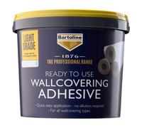 Bartoline 1876 Ready Mixed Light Wallcovering Adhesive For Hanging Vinyl 5Kg