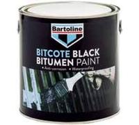 Bartoline Bitcote Black Bitumen Paint - 2.5L