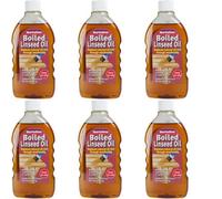 Bartoline Boiled Linseed Oil 500Ml 26464940 (Pack Of 6)
