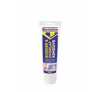 Bartoline Border & Overlap Adhesive 250 g,for 10m Border Wallpaper Adhesive for Decorative Borders & Vinyl, Fixes Seams & Repairs Ripped Wallcoverings, Fast-Drying & Strong Hold