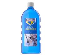 Bartoline Brush Cleaner 1L, Effective Oil-Based Paint Remover for Brushes and Rollers, Water-Soluble Solvent with Conditioning Formula