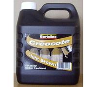 Bartoline Creocote Oil Based Wood Treatment - Light 4L