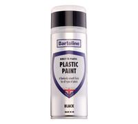 Bartoline Direct To Plastic Paint Black Fast Direct Use Protective Coating 400Ml