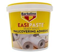 Bartoline Easipaste® Ready Mixed Wallpaper Adhesive 1kg - High Initial Tack, No Mixing, Suitable for Vinyl, Blown Vinyl, Embossed, Washable & Paste The Wall Wallcoverings
