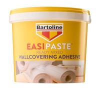 Bartoline Easipaste® Ready Mixed Wallpaper Adhesive 5kg - High Initial Tack, No Mixing, Suitable for Vinyl, Blown Vinyl, Embossed, Washable & Paste The Wall Wallcoverings