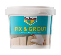 Bartoline Fix Grout Wall Tile Ready To Use Fully Waterproof Cement-Based White 500G