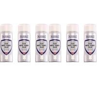 Bartoline Ford White Transit Paint 400ml Gloss Finish 6 Pack - Colour Matched to Ford Diamond White - Quick-Drying Touch-Up Spray Scratch and Chip Repair