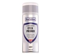 Bartoline Grey Etch Primer Spray 400ml Matt Finish - High-Adhesion Metal Primer for Aluminium, Galvanised Steel, Auto Parts and DIY