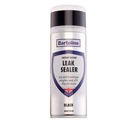 Bartoline Leak Sealer Black 400ml - Premium Waterproof Spray Sealant for Instant Repairs Seals Pipes, Gutters, Wood, uPVC, Concrete Weatherproof, DurableandOverpaintable