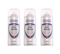 Bartoline Leak Sealer Clear 400ml 3 Pack - Instant Waterproof Spray Sealant for Pipes, Roofs, Gutters, Cracks and More Transparent, Weatherproof, Durable Leak Repair Spray