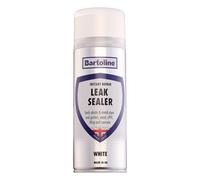 Bartoline Leak Sealer Spray White 400ml - Waterproof Sealant for Roofs, Gutters, Pipes, Cracks and Outdoor Repairs