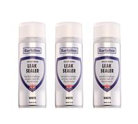 Bartoline Leak Sealer White 400ml 3 Pack - Instant Waterproof Leak Repair Spray for Pipes, Gutters, Roofs and More Durable, Overpaintable, Weatherproof White Sealant for Multiple Surfaces