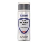 Bartoline Machinery & Lawnmower Paint Graphite Grey 400ml 400ml Grey