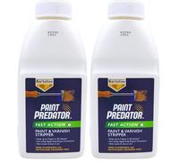Bartoline Paint Predator™ Fast Action Paint & Varnish Stripper 500 ml- Rapid, Non-Caustic Paint Remover for Wood, Metal & Masonry (Pack of 2)