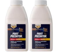 Bartoline Paint Predator Heavy Duty and Varnish Stripper 500 ml, Professional Strength, Non-Caustic Remover for Wood, Metal and Masonry (Pack of 2)