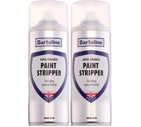 Bartoline Paint Stripper Spray 400ml - Fast-Acting Paint Remover for Wood, Metal, Masonry and DIY Restoration Projects (Pack of 2)
