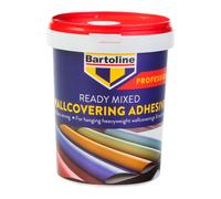 Bartoline Professional Ready Mixed Wallcovering Adhesive 2.5L 2L