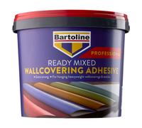 Bartoline Professional Ready Mixed Wallcovering Adhesive For Luxury Vinyl 5Kg