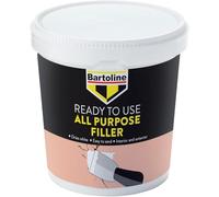 Bartoline Ready Mixed All Purpose Filler 2.5kg - Quick-Drying Interior & Exterior Wall Repair Compound for Plaster, Wood, Brick, Stone - Smooth White Finish, Easy to Sand & Paint
