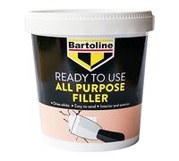Bartoline Ready Mixed All Purpose Filler 2.5Kg - Quick-Drying White Filler for Interior and Exterior Repairs Super Smooth, Minimal Sanding, Multi-Surface Use on Plaster, Brick, Stone, Timber & More