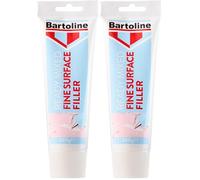 Bartoline Ready Mixed Fine Surface Filler Tube 300g - Ultra-Smooth Finish, Quick-Drying, Easy Application - Ideal for Interior Repairs (Pack of 2)