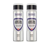Bartoline Stone Chip Protective Spray Black 500Ml Vehicle Protection 2 Pack