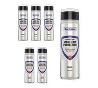Bartoline Stone Chip Protective Spray Black 500Ml Vehicle Protection 6 Pack