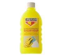 Bartoline Sugar Soap Concentrate 500ml - Powerful Surface Cleaner for Paint Prep Removes Dirt, Grease and Nicotine, Improves Paint Adhesion for a Flawless Finish