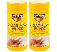 Bartoline Sugar Soap PrePaint Cleaner Degreaser Wipes for Wood Metal and