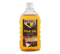Bartoline Teak Oil 500 ml - Deep Penetrating Wood Oil for Outdoor & Indoor Furniture | Garden Furniture, Hardwood Protection & Teak Care
